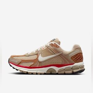 Nike Women’s Beige and Red Running Shoes